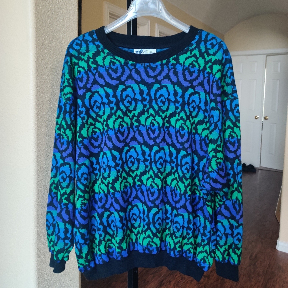 Topnotch Oversized Vintage Knit Sweater